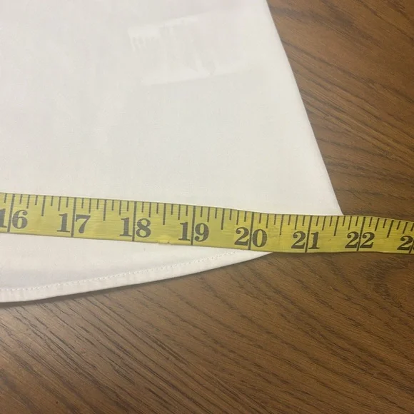 HALSTON Bell Sleeve White Top - Picture 10 of 10